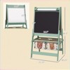 FONTOI Art Easel for Kids, 3 in 1 Kids Art Easel with Paper Roll, Storage Baskets, Standing Toddler Easel, Green, 18.3"*36.5"*21.3" - 3 of 4