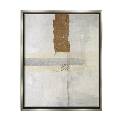 Stupell Industries Contemporary Brushed CompositionFloater Canvas Wall Art