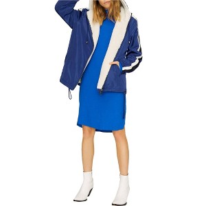 Sanctuary Clothing Womens Track-Stripe Parka Coat - 1 of 1