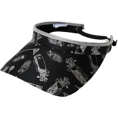 Glove It Women's Classic Print Coil Visor