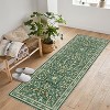 Fulvari Machine Washable Area Rugs Non Slip,Soft Boho Living Room Rugs,Distressed Throw Carpet for Home Office Dinning Room Kids Playroom - 2 of 4