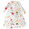 Touched by Nature Baby Girl Organic Cotton Long-Sleeve Wearable Sleeping Bag, Sack, Blanket, Flutter Garden - 3 of 3