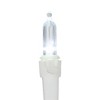 Northlight 50-Count Pure White LED Mini Christmas Lights, 16.25 ft White Wire - 4 of 4