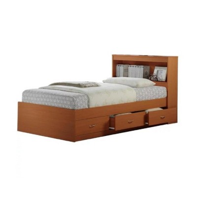 Vtec Trading Cherry 3-Drawer Twin-Size Kid'S Bed