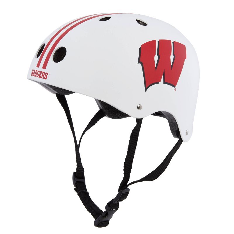 NCAA Wisconsin Badgers Multi-Sport Helmet - White, 1 of 7