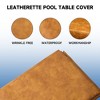 GSE 7' Pool Table Cover, 7-foot Heavy-duty Leatherette Billiards Table Cover - 3 of 4