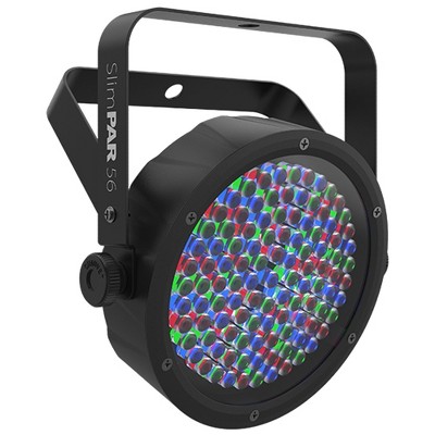 CHAUVET DJ SlimPar 56 LED DMX Slim Par Flat Can RGB Wash Light Effect Fixture