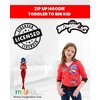 Miraculous Ladybug Girls Zip Up Hoodie Little Kid to Big Kid  - image 2 of 4