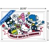 Trends International Hello Kitty and Friends: 21 Sports - Group Framed Wall Poster Prints - 3 of 4