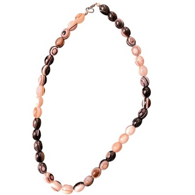 Michelle Marie Boutique's Men's Striped Agate Necklace