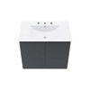 Modway Bryn 30Inch Wall-Mount Bathroom Vanity - 4 of 4