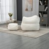 MAYEERTY Bean Bag Chair Lazy Sofa/Footstool for Adults/Kids (Indoor/Outdoor Use) - 4 of 4