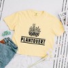 Simply Sage Market Women's Plantrovert Short Sleeve Relaxed Fit Cropped Tee - 3 of 4