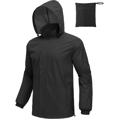 ジャケット・アウター OVY Nylon Packable Hooded Coat COOFANDY Men's Packable Rain Jacket Lightweight Hooded Jackets