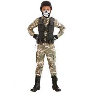 HalloweenCostumes.com Boys Boy's Army Battle Soldier Costume - 1 of 4