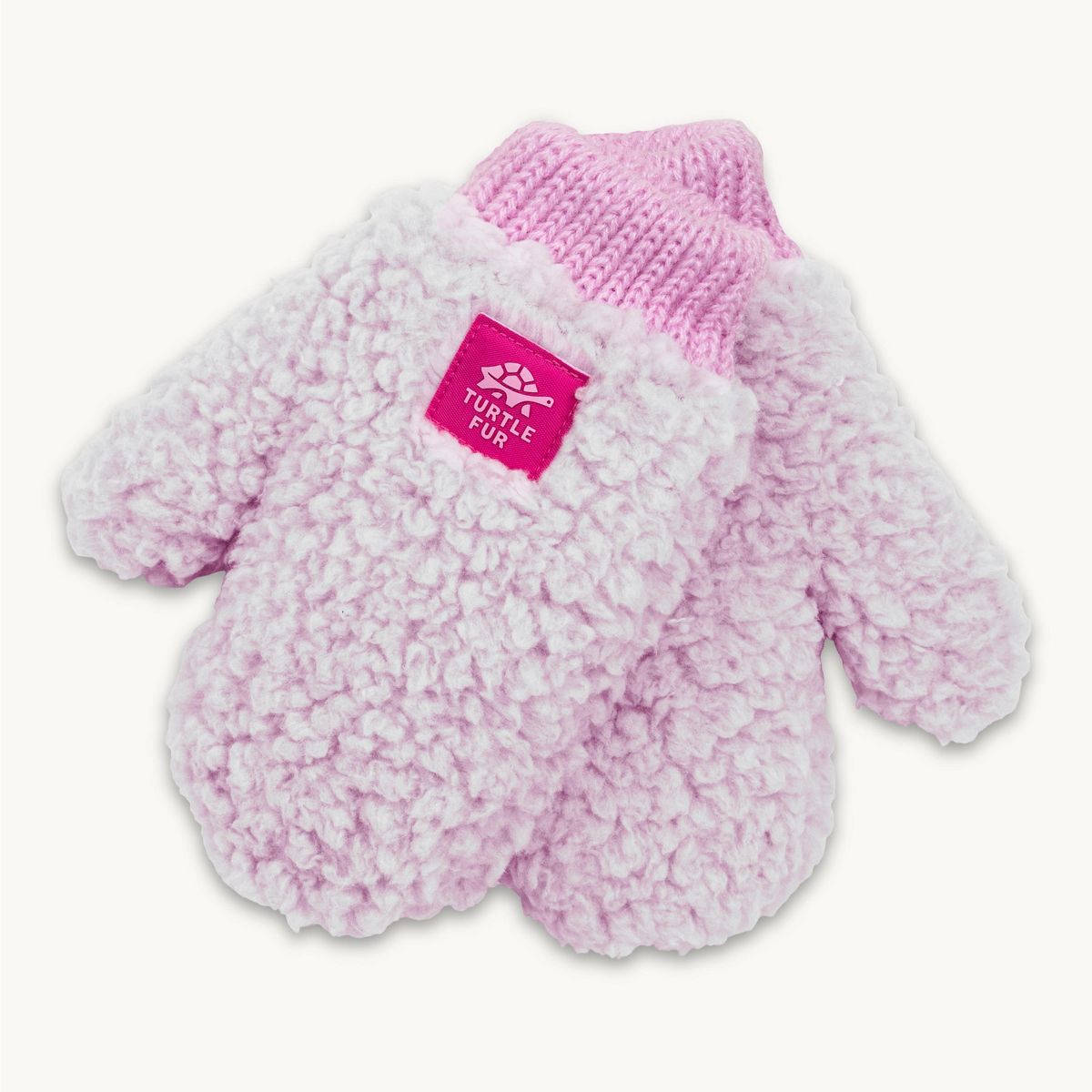 Turtle Fur Kids Freestyle High Pile Recycled Fleece Mittens - Comfort Lush Double Layer Hand Coverage