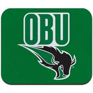 Oklahoma Baptist University Bison Logo Low Profile Thin Mouse Pad - 1 of 2