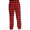 #followme Men's Poplin Pajamas - Buffalo Plaid Pajama Pants for Men with Pockets- Lounge & Sleep PJ Bottoms - image 3 of 3