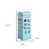 12"  Faux Leather Telephone Booth Jewelry Box - 3 of 4