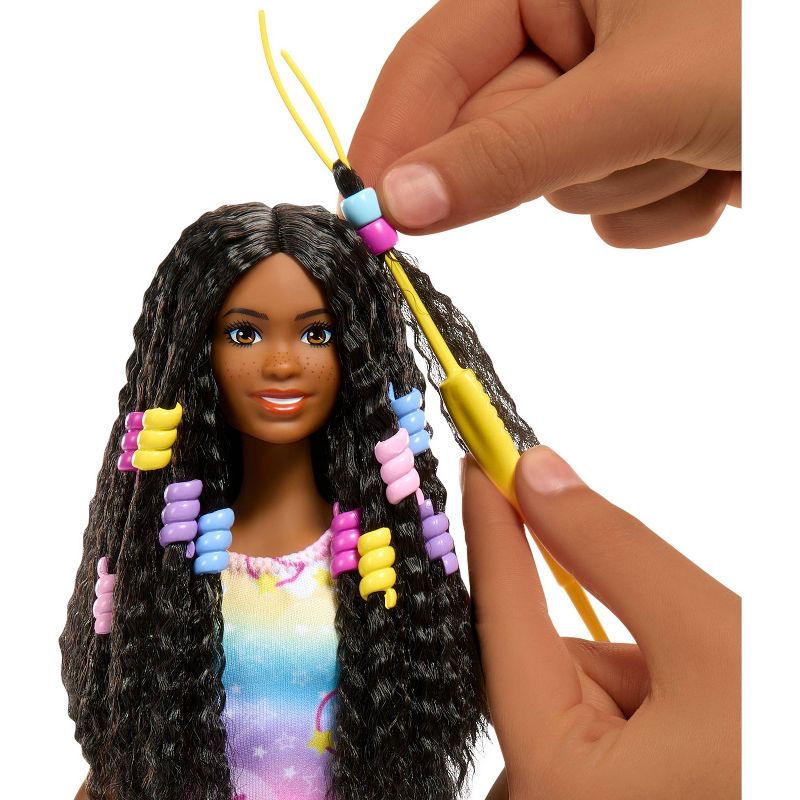 Barbie &#34;Brooklyn&#34; Hairstyling Doll &#38; Playset with 50+ Accessories, Includes Extensions, Bonnet &#38; More (Target Exclusive), 2 of 7