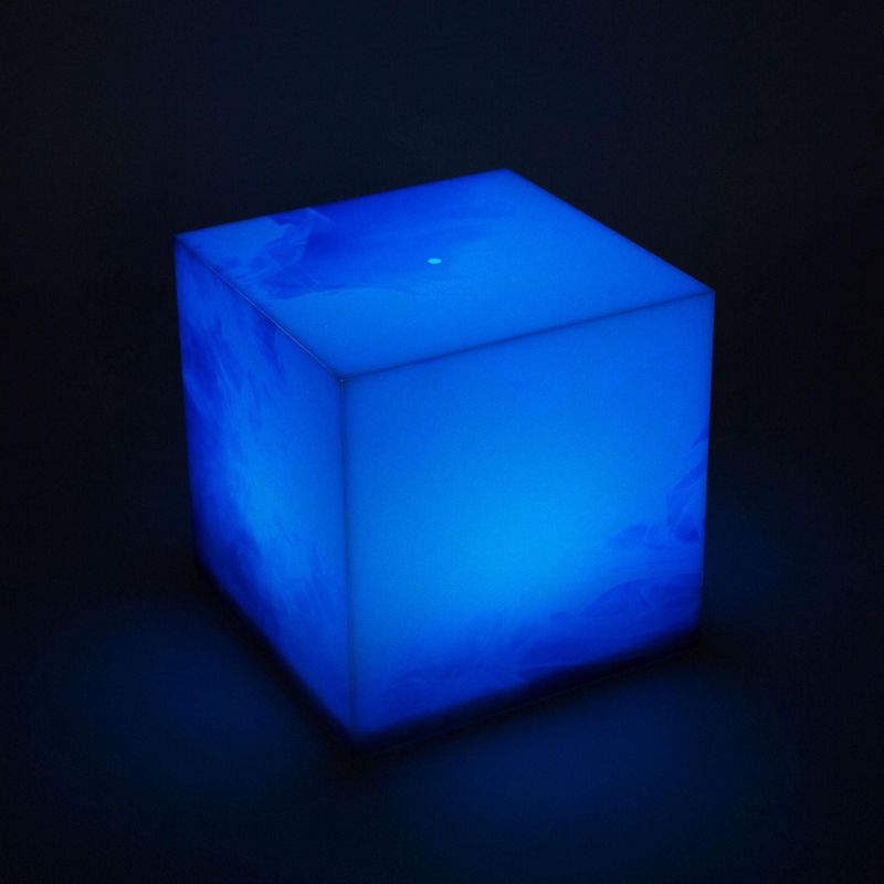 Ukonic Marvel Studios Tesseract Cube 6-Inch Color-Changing LED Mood Light Replica, 2 of 9