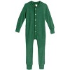 City Threads USA-Made Kids' Soft & Cozy Thermal Union Suit - Boys/Girls/Infants/Toddlers One-Piece Christmas Outfit - 3 of 4