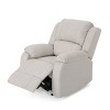 Lyngins Modern Upholstered Recliner Chair with Push Back & Footrest,Single Sofa Accent Chair for Living Room,Bedroom - 2 of 4