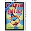 Trends International Five Nights at Freddy's: Security Breach - Remember To Smile Framed Wall Poster Prints - 3 of 4