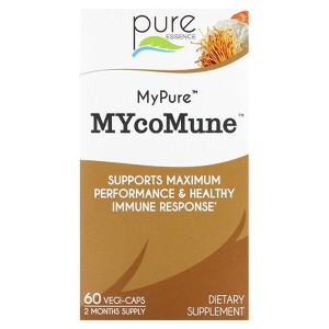 Pure Essence MyPure, MYcoMUNE, 60 Vegi-Caps - 1 of 4