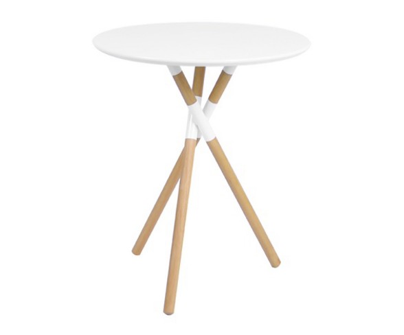 Blythe 24" Inch Round Table White - Jamesdar