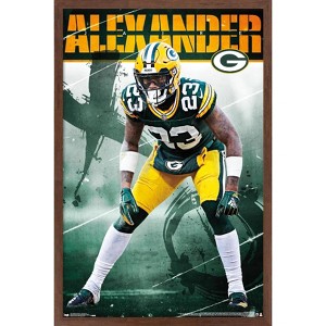 Trends International NFL Green Bay Packers - Jaire Alexander 19 Framed Wall Poster Prints - 1 of 4