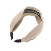 Unique Bargains Women's Solid Color Wide Headbands 1 Pc - 4 of 4