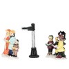 Northlight 9-Piece Santa and His Carolers Christmas Village Display Set - 3.5" - 3 of 4