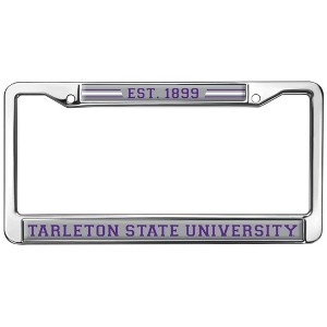 Tarleton State University School Logo Full Size Standard License Plate Metal Frame - 1 of 4
