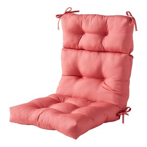 Kensington Garden 24"x22" Outdoor High Back Chair Cushion - 1 of 4