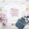 The Juniper Shop Bunny Kisses Easter Wishes Flowers Youth Short Sleeve Tee - 2 of 2