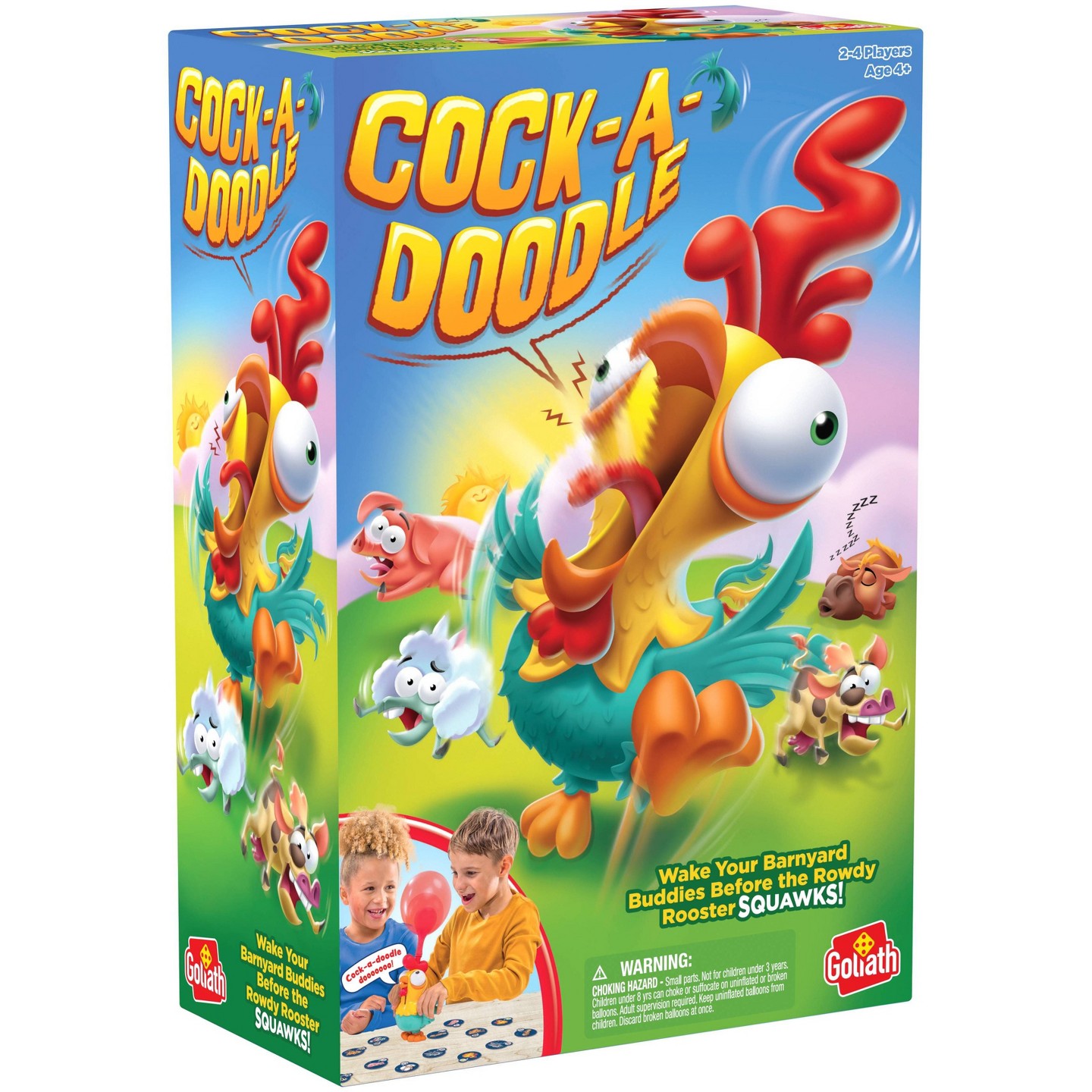 Детская настольная игра Goliath Cock-A-Doodle Board Game — фото 4