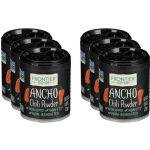 Frontier Herb Spice Chili Powder Ancho - Pack of 6 - 0.8  OZ - 1 of 2