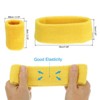 Unique Bargains Terry Cloth Sports Athletic Gym Headband Wristband Sweatband 10 Sets - 2 of 4