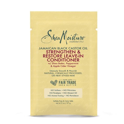 SheaMoisture Leave In Conditioner Jamaican Black Castor Oil, 2 oz