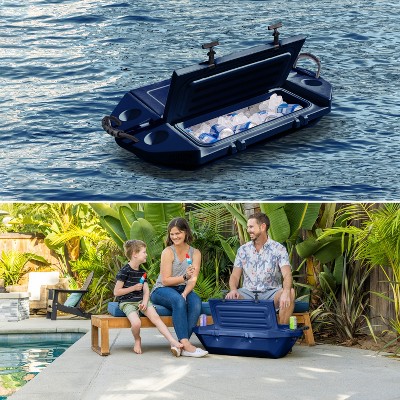 Navy Amphibious Hard Shell Floating Cooler and Dry Storage Vessel