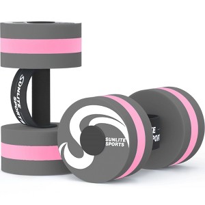 Sunlite Sports Water Weights Pool Exercise Dumbbells - 1 of 4