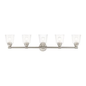 Livex Lighting Catania 5 - Light Vanity in  Brushed Nickel - 1 of 4