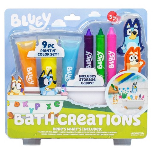 Crayola Bath Time Fun Mix 'N Paint Set Colorful Finger Kid