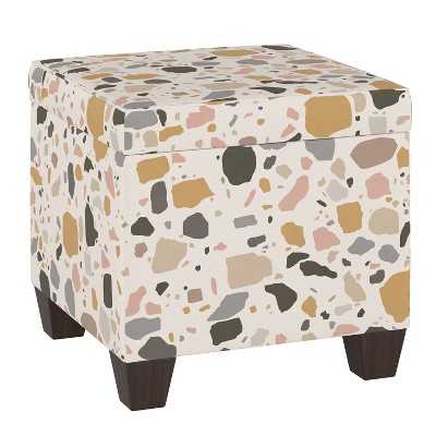 Fairland Storage Ottoman Terrazzo Mustard - Threshold™