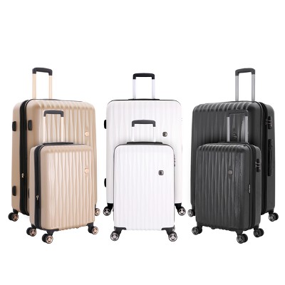 swiss gear white luggage