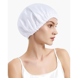 Mommesilk 22 Momme Pure Adjustable Silk Hair Cap - 1 of 4