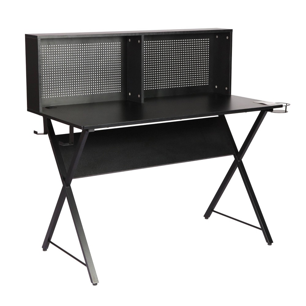 Photos - Office Desk Wilmore Desk Black - Buylateral