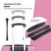 Whisen 4-Piece Set(16/20/24/28 in.) Luggage Sets ABS Lightweight Suitcase with TSA Lock and Rotating Wheels - 4 of 4