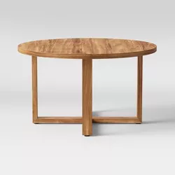 Sindri Round Wooden Coffee Table Brown - Project 62™